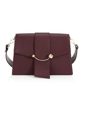 Strathberry Crescent Leather Shoulder Bag